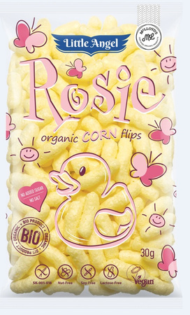 Rosie's corn crisps de la 7 luni fără gluten BIO 30 g