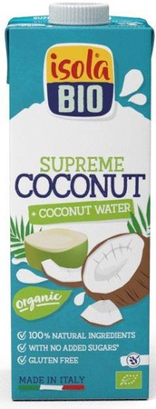 Băutură de nucă de cocos cu apă de nucă de cocos, non-GLU. BIO 1 l