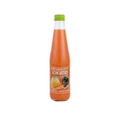 Suc de mere și morcovi 100% NFC 330 ml